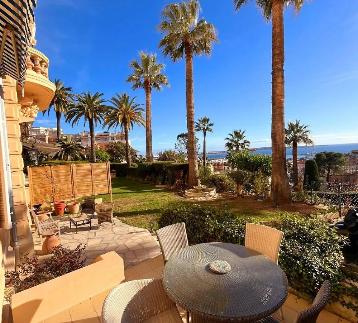 Appartement 4 Couchages Vue Mer Parc Continental Cannes