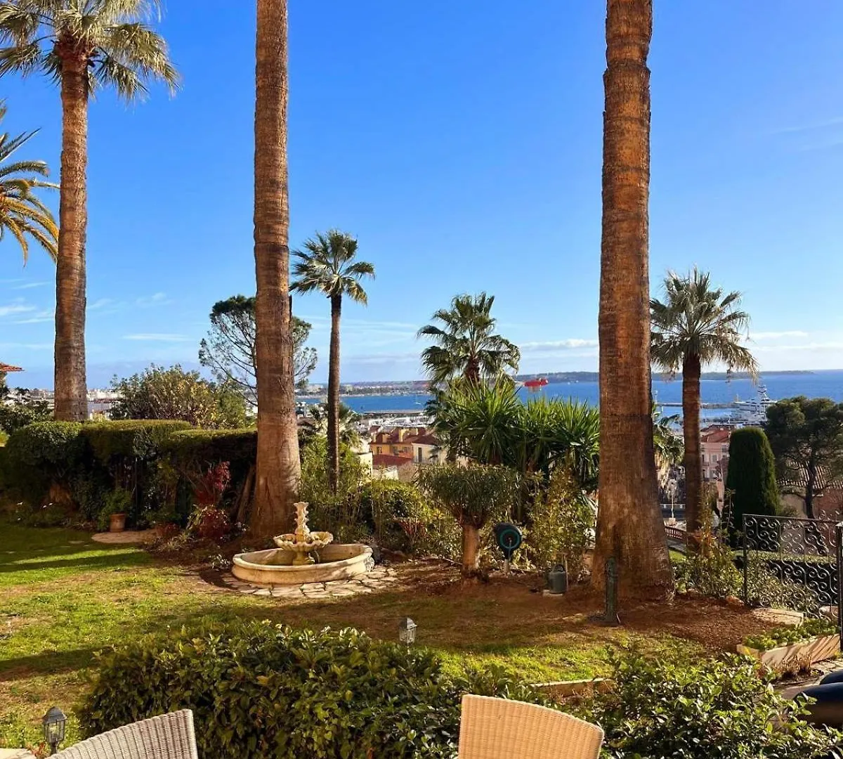 Apartament Appartement 4 Couchages Vue Mer Parc Continental Cannes